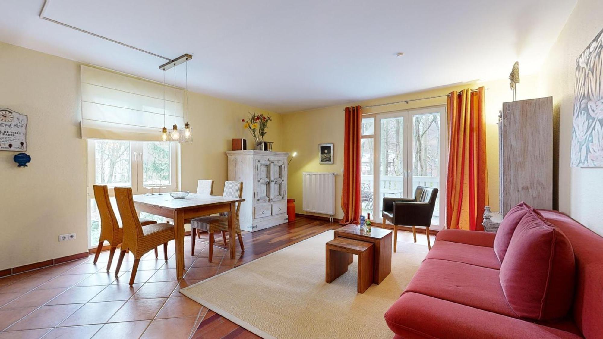 Strandnahe Fewos Mit 2 Schlafzimmern Und Balkon, Residenz Prorer Wiek, بينز المظهر الخارجي الصورة